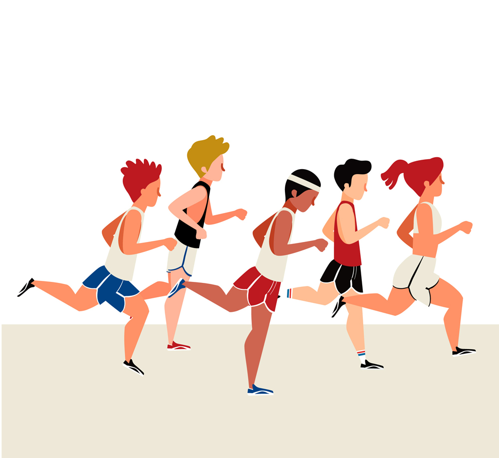 球员们通过 球员们通过